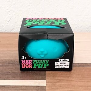 Schylling NeeDoh Teal Funky Pup Fidget Toy